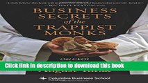 Books Business Secrets of the Trappist Monks: One CEO s Quest for Meaning and Authenticity