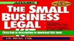 Ebook The Small Business Legal Kit (Adams Expert Advice for Small Business) Full Online