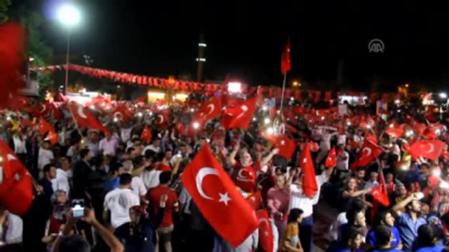 Fetö'nün Darbe Girişimine Tepkiler - Kahramanmaraş/