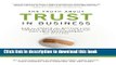 Books The Truth About Trust In Business: How to Enrich the Bottom Line, Improve Retention, and
