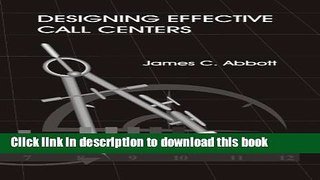 Ebook Designing Effective Call Centers Full Online