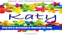 Books Spring Time Flowers Personal Journal - Katy Free Download
