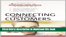 Ebook Connecting With Your Customers (Results-Driven Manager, The) Free Online