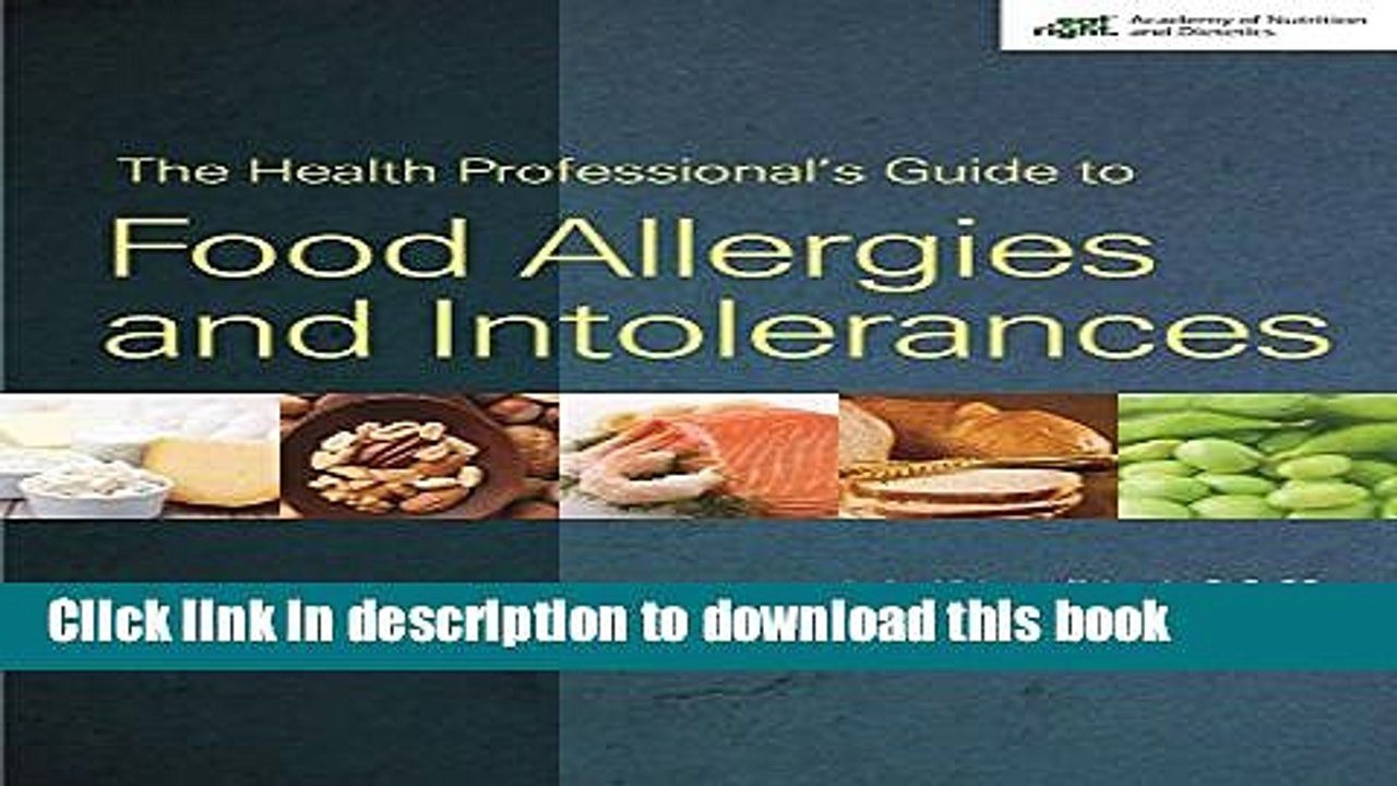 Download  The Health Professional s Guide to Food Allergies and Intolerances  Online