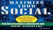 Books Maximize Your Social: A One-Stop Guide to Building a Social Media Strategy for Marketing and