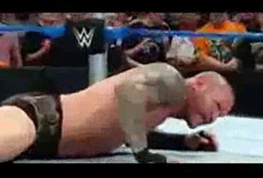 Brock Lesnar F5's To Randy Orton - WWE Smackdown 2 August 2016 - 8 2 2016 HD