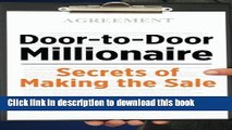 Books Door-to-Door Millionaire: Secrets of Making the Sale Free Online