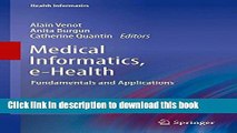 Books Medical Informatics, e-Health: Fundamentals and Applications (Health Informatics) Free Online