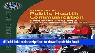 Books Essentials Of Public Health Communication (Essential Public Health) Free Online
