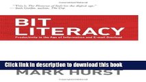 Download  Bit Literacy: Productivity in the Age of Information and E-mail Overload  {Free
