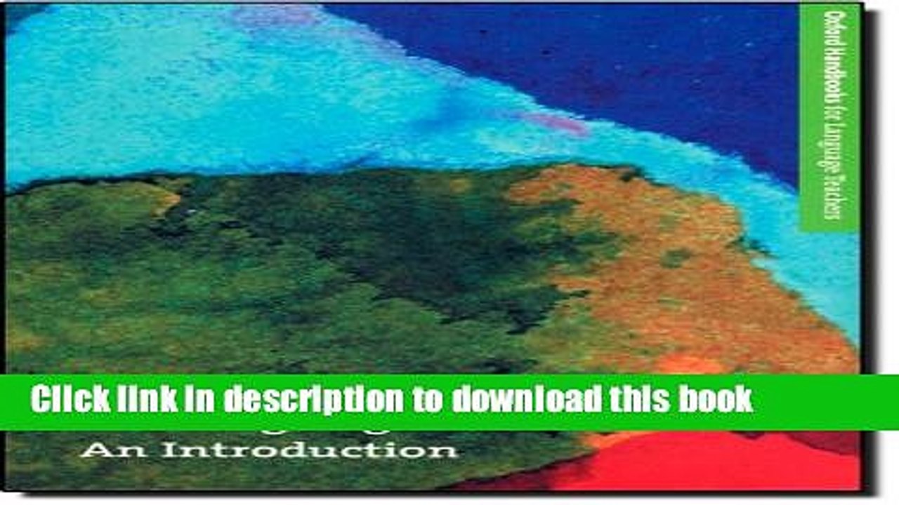 [Read PDF] Teaching English Overseas: An Introduction (Oxford Handbooks for Language Teachers