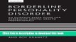 Books Borderline Personality Disorder: An evidence-based guide for generalist mental health