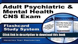 Books Adult Psychiatric   Mental Health CNS Exam Flashcard Study System: CNS Test Practice