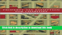 Books Property-Tax Exemption for Charities: Mapping the Battlefield (Urban Institute Press) Free