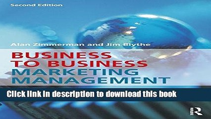 Books Business to Business Marketing Management: A Global Perspective Full Online