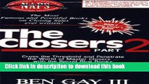 Ebook Sales Closer s Bible: The Closers, Part 2 Full Online