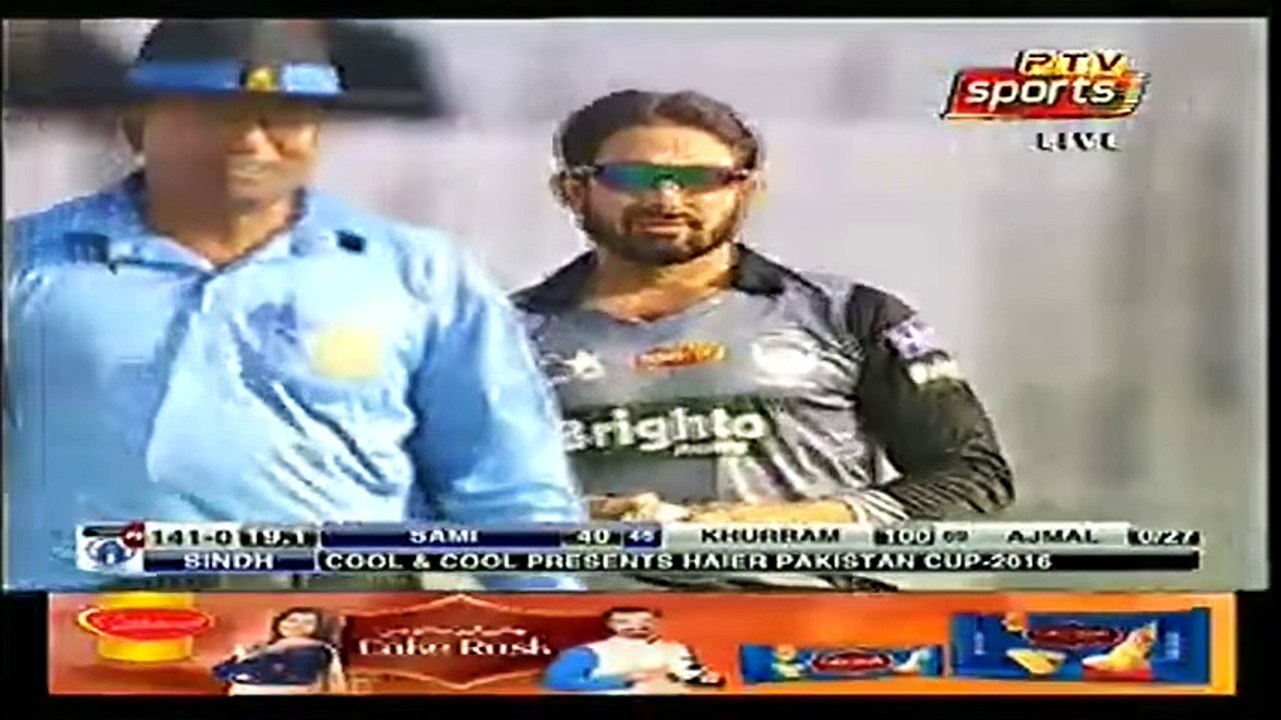 Checkout Sami Aslam Amazing Hundred in Pakistan Cup