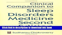 Books Clinical Companion to Sleep Disorders Medicine, 1e Full Online