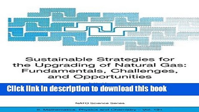Books Sustainable Strategies for the Upgrading of Natural Gas: Fundamentals, Challenges, and