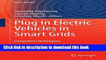 Ebook Plug In Electric Vehicles in Smart Grids: Integration Techniques Full Online