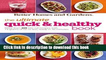 Ebook Better Homes and Gardens The Ultimate Quick   Healthy Book: More Than 400 Low-Cal Recipes