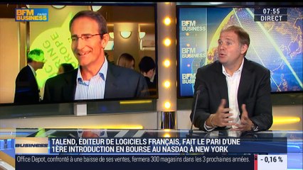 "Le passage de Talend au Nasdaq a permis d'intéresser les investisseurs américains", Laurent Bride - 04/08