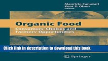 Ebook Organic Food: Consumers  Choices and Farmers  Opportunities Free Online