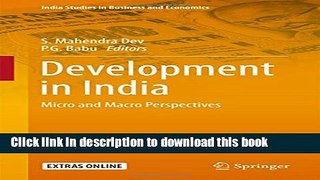 Ebook Development in India: Micro and Macro Perspectives (India Studies in Business and Economics)