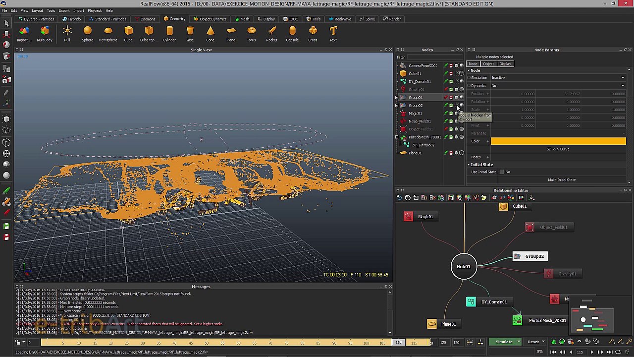 Tuto du Jeudi : Realflow - Dyverso motion design
