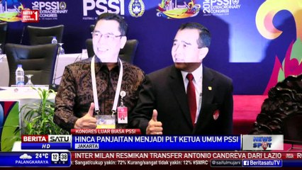 KLB PSSI Tetapkan Hinca Panjaitan Sebagai Plt Ketum PSSI