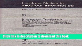 Ebook Methodical Problems in Early Detection Programmes (Lecture Notes in Medical Informatics Vol.