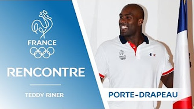 Teddy Riner, porte-drapeau pour Rio 2016