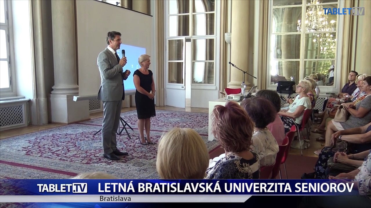 BRATISLAVA: V Primaciálnom paláci sa začala Letná bratislavská univerzita seniorov 