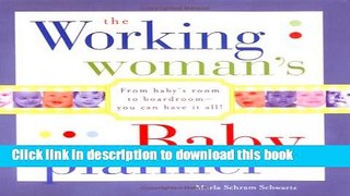 Books Working Woman s Baby Planner Free Online