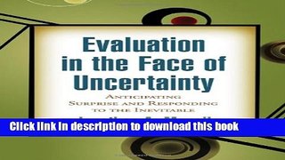 Books Evaluation in the Face of Uncertainty: Anticipating Surprise and Responding to the