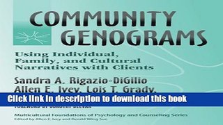 Books Community Genograms: Using Individual, Family And Cultural Narratives With Clients