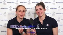 #EspritBleu - Les objectifs de Marie Le Népvou et Noemie Kober pour RIo