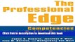 Books The Professional Edge: Competencies in Public Service: Competencies in Public Service Full
