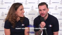 #EspritBleu - Les objectifs de Fanny Horta et Terry Bouhraoua pour Rio