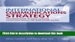 Books International Communications Strategy: Developments in Cross-Cultural Communications, PR and