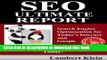 Ebook SEO Ultimate  Report: Search Engine Optimization for Today s Internet   Google Full Download