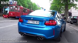 BMW M4 vs BMW M2 - Acceleration 0-200km h, Revs & Exhaust Sound