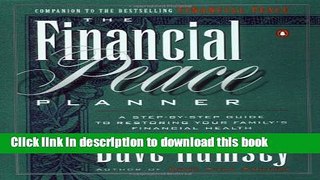 Books The Financial Peace Planner: A Step-by-Step Guide to Restoring Your Family s Financial