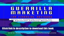 Ebook Guerrilla Marketing for Financial Advisors Full Online