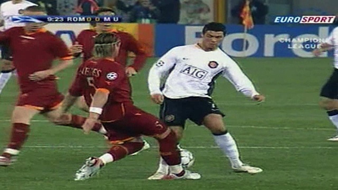 Cristiano Ronaldo Vs AS Roma Away 06-07 By Hristow