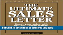 Ebook The Ultimate Sales Letter: Boost Your Sales with Powerful Sales Letters, Based on Madison