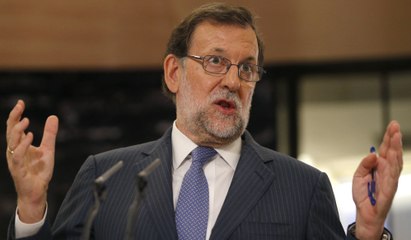 Mariano Rajoy tras la reunión con Rivera