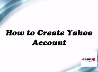 How to Create Yahoo Account