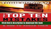 Books The Top Ten Mistakes Salespeople Make   How to Avoid Them Full Online