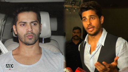 Sidharth Malhotras SHOCKING Reaction On Varuns Dishoom